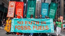No fossil fuels
